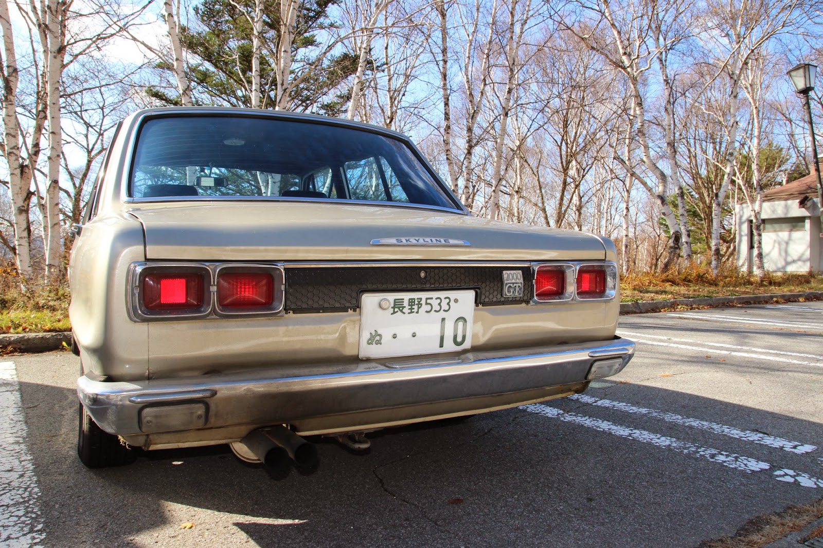 2000 GT ハコスカ リヤガーニッシュ