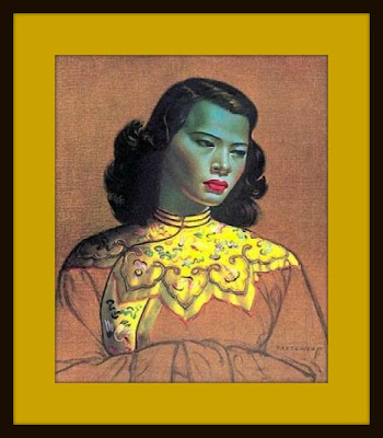 A3 Didymus Co J H Lynch Set mit 4 Kunstdrucken Tina Nymph Woodland Goddess Tretchikoff-/Ära