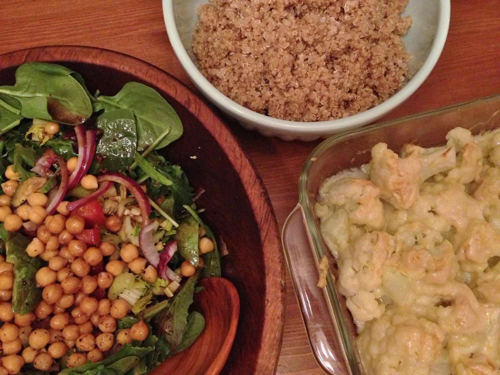five-ten-fifteen: easy vegetarian dinner