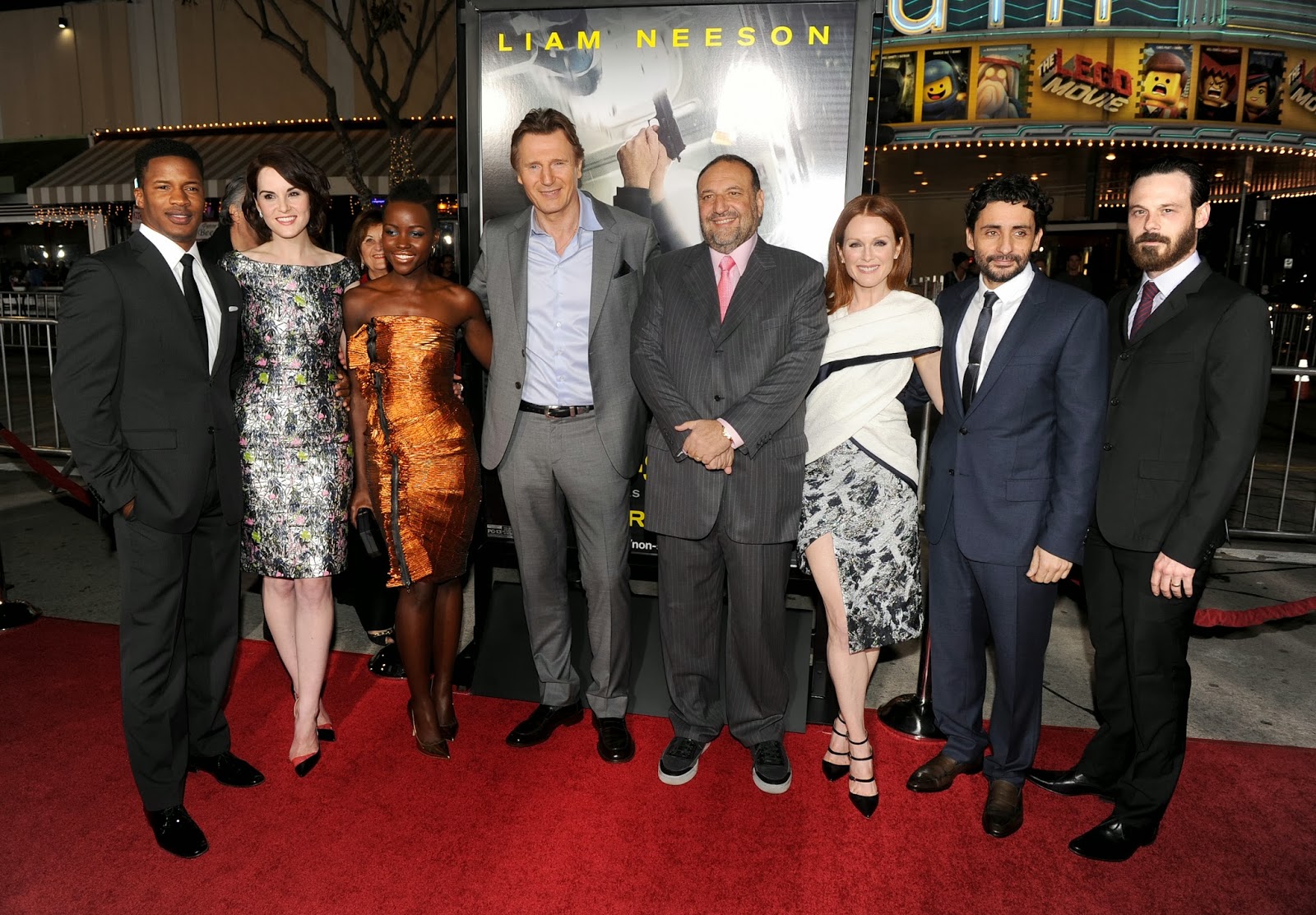 ¿Cuál es el inicio de alto? - Página 3 Actors+Nate+Parker,+Michelle+Dockery,+Lupita+Nyong'o+and+Liam+Neeson,+producer+Joel+Silver,+actress+Julianne+Moore,+director+Jaume+Collet-Serra+and+actor+Scoot+McNairy