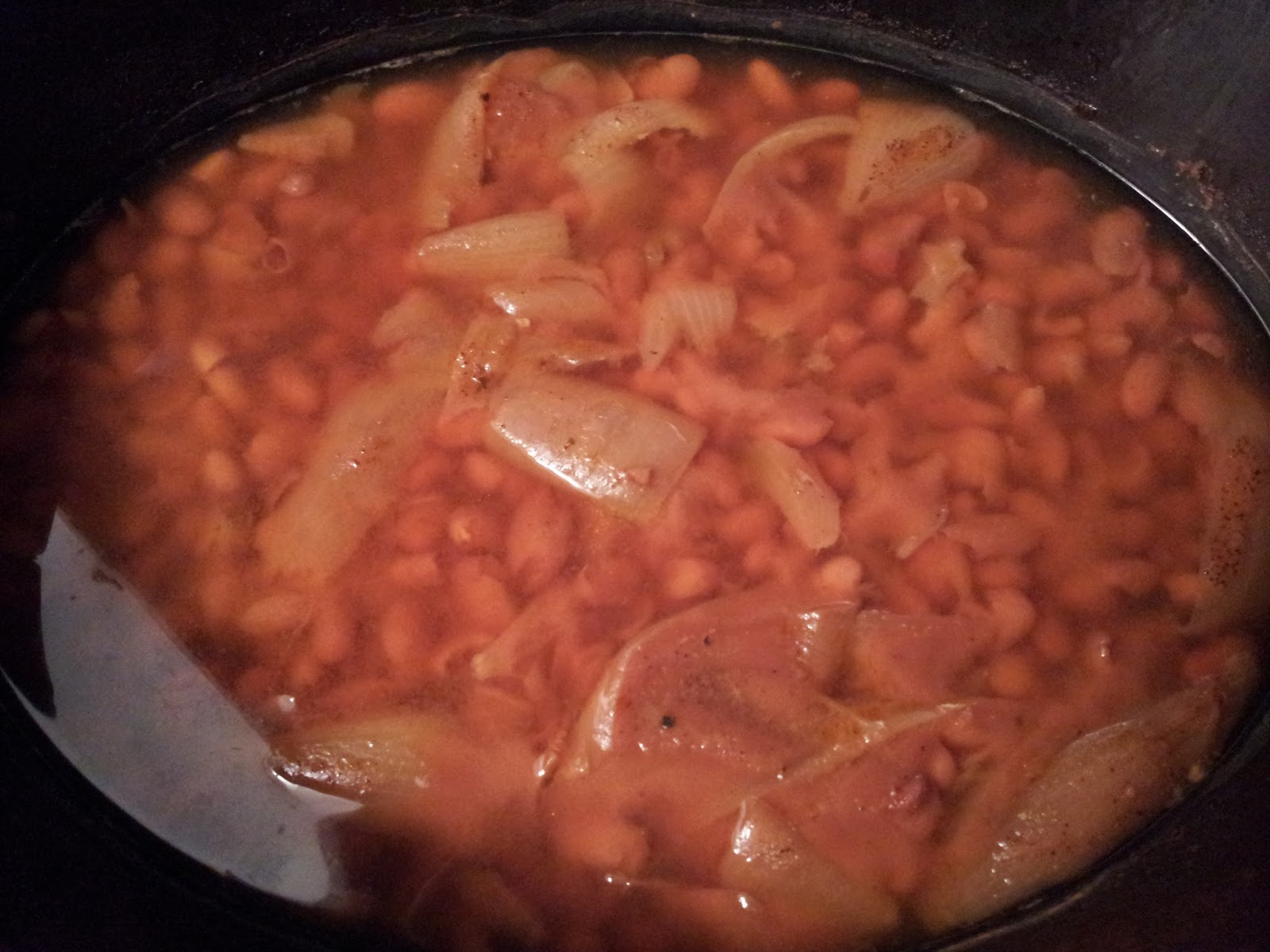 COVERED IN BACON Refried Beans