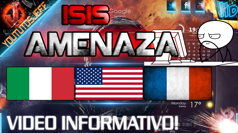 ISIS AMENAZA A FRANCIA, ITALIA Y EE.UU. 2015