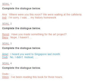 Contoh Soal Grammar Review Adverbs Of Time Asep Respati