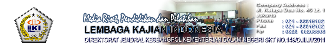 LEMBAGA KAJIAN INDONESIA ( L K I )