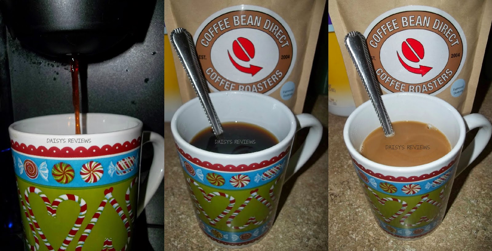 To Daisy's Reviews Coffee Bean Direct Coffee Roasters Holiday Flavors Review (Holiday