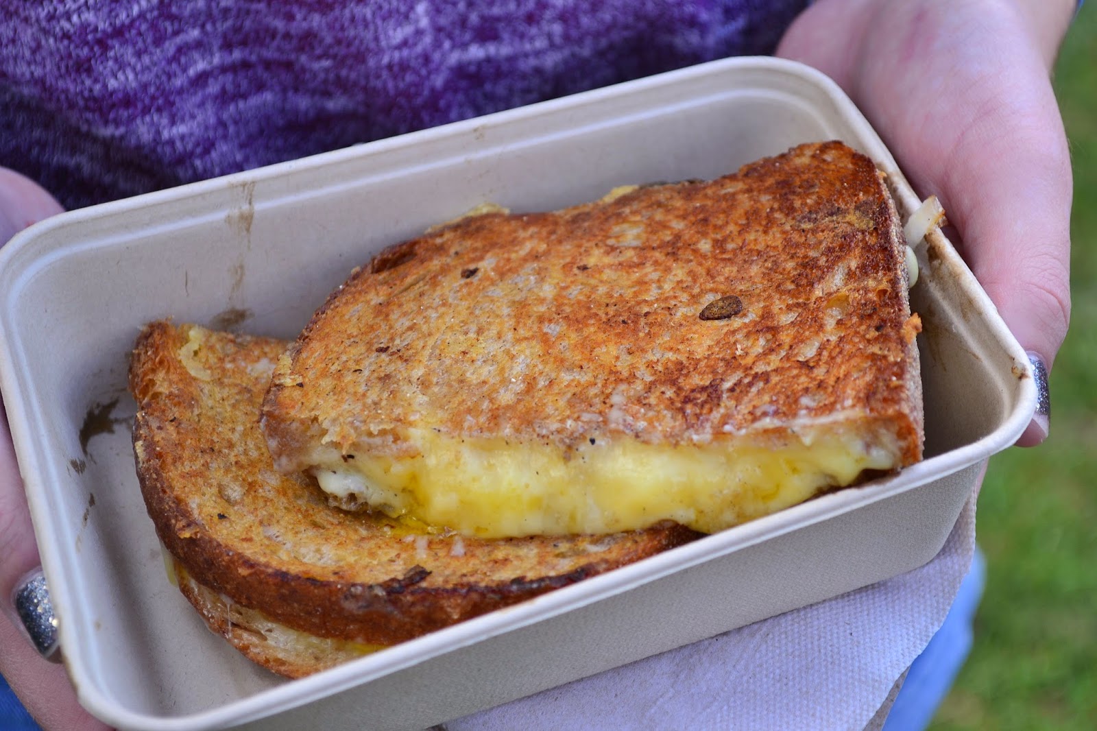 The Best Grilled Cheese Ever Abergavenny Food Festival Day 2 What