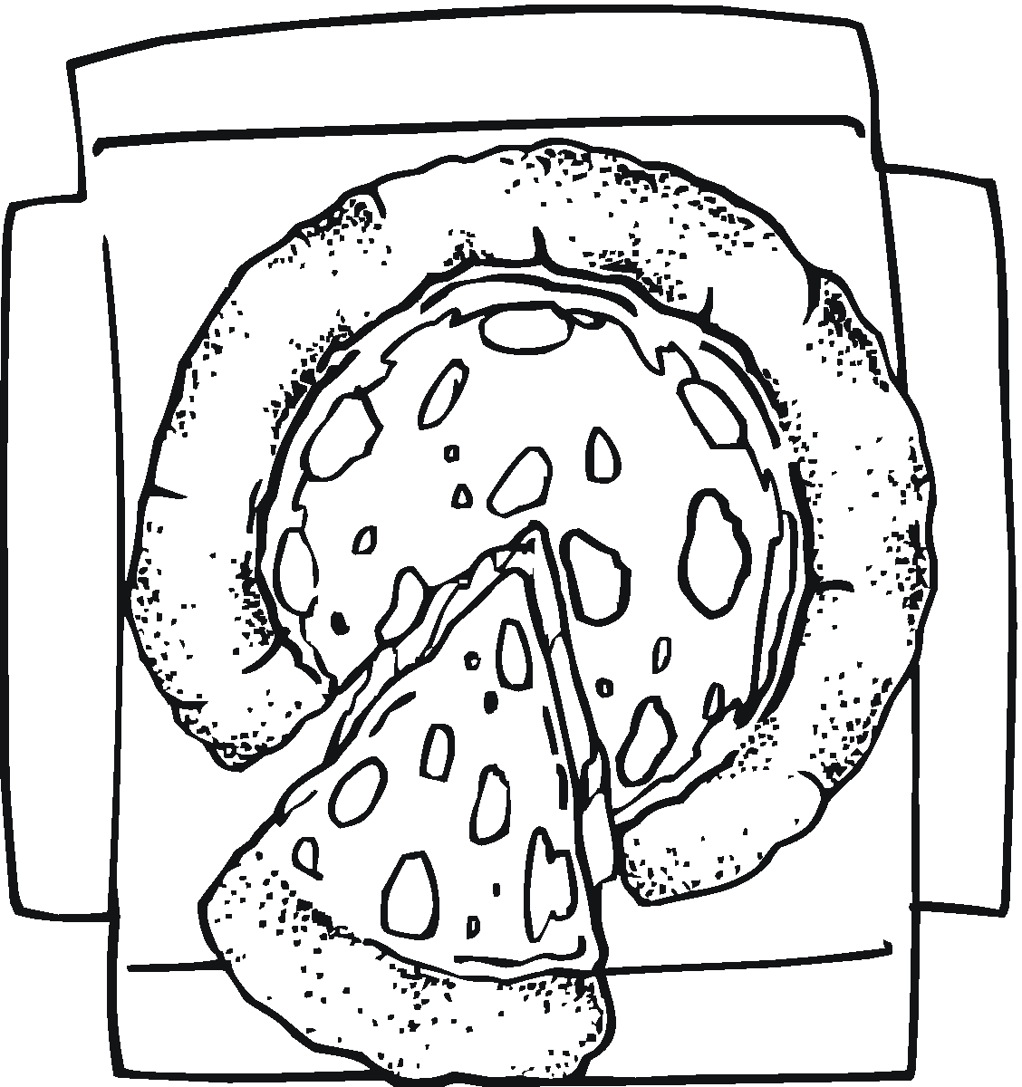 Desenhos para Colorir: Fast Food