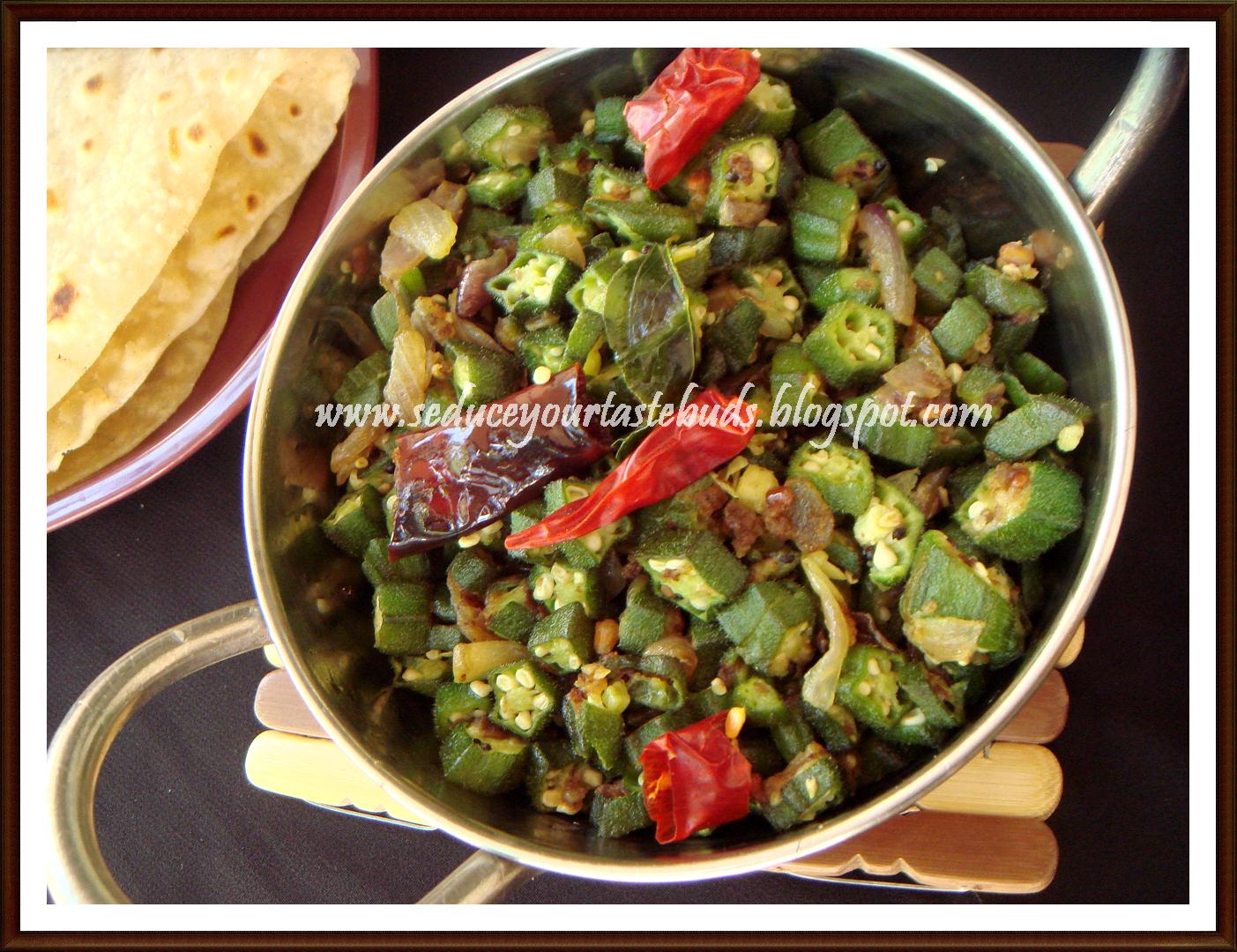 Simple Bindi Curry Okra Curry Seduce Your Tastebuds...