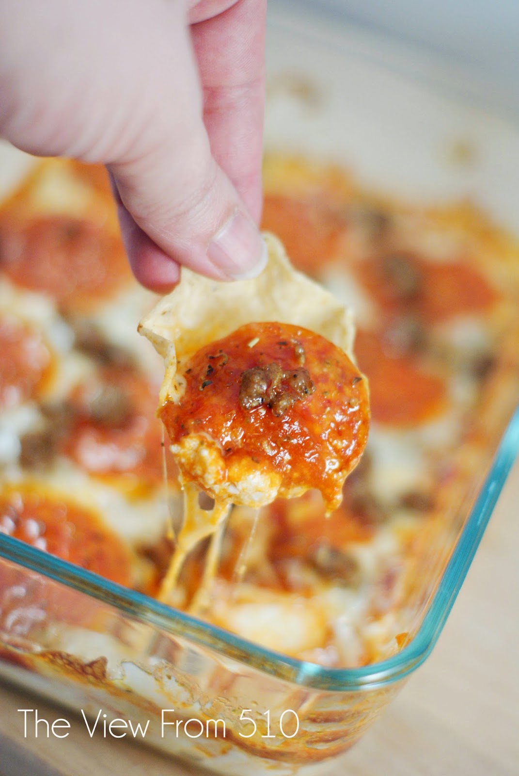 Meat Lover's Pizza Dip Wholehearted Finishing