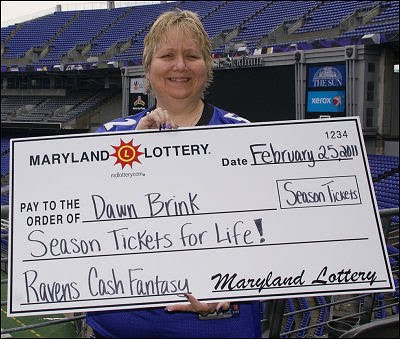 by the Maryland Lottery as