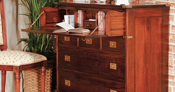 Decoración. Tendencias en estilo clásico: Un buró o mueble escritorio