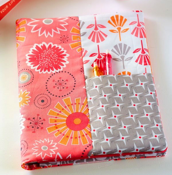 Bee In My Notebook Cover…Quilts and More Spring 2014 …Free