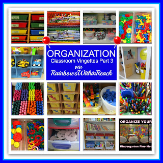 photo of: Classroom Organization Vignettes (RoundUP via RainbowsWIthinReach)