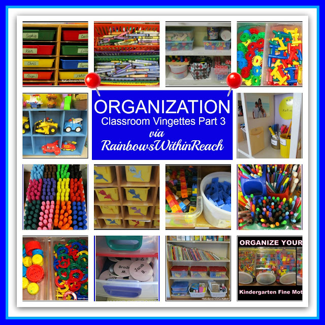 Classroom Organization Vignettes (RoundUP via RainbowsWIthinReach) photo of: Classroom Organization Vignettes (RoundUP via RainbowsWIthinReach)