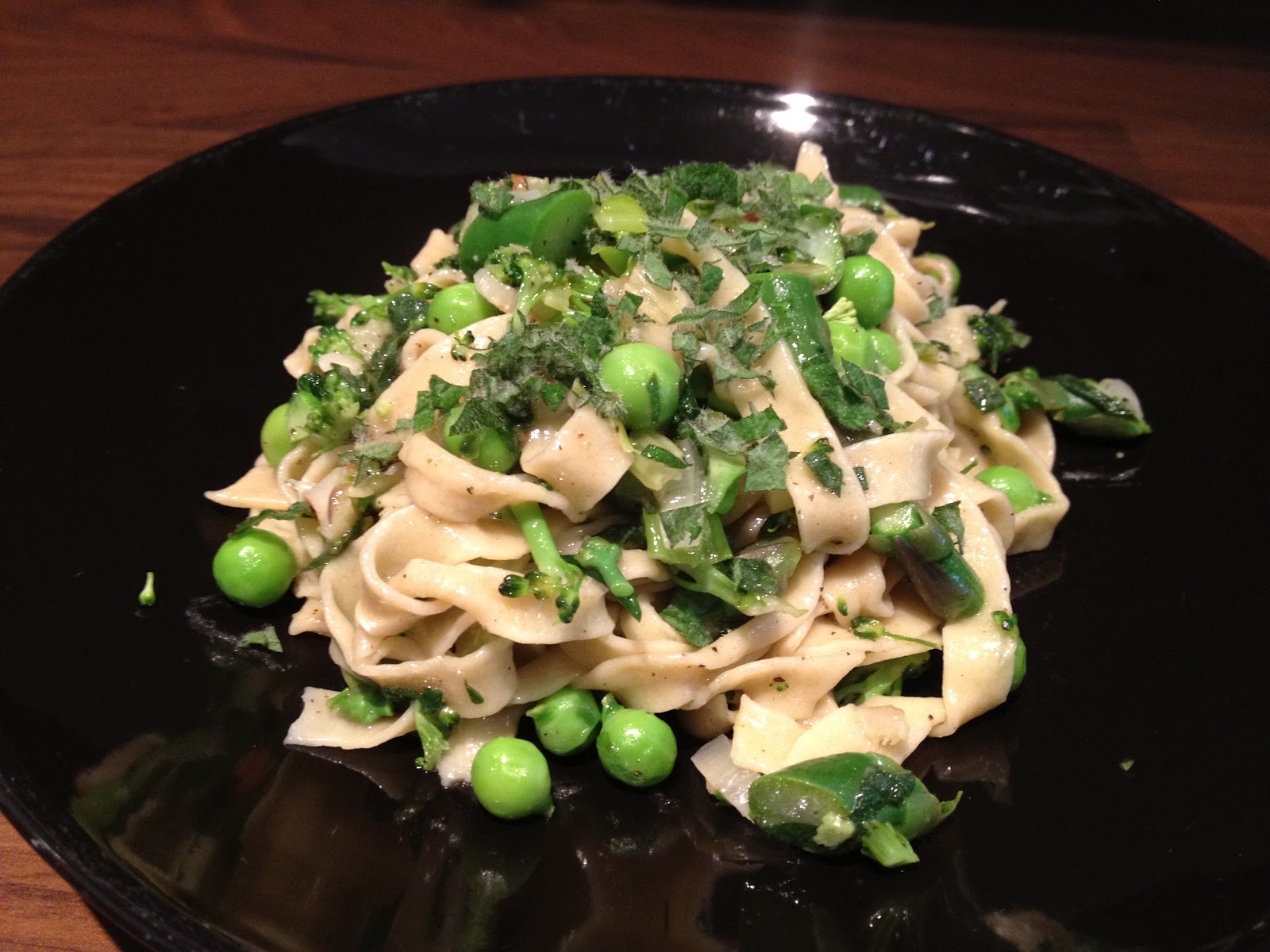 Peas, Asparagus and Mint Tagliatelle Healthy Baby Recipes Healthy