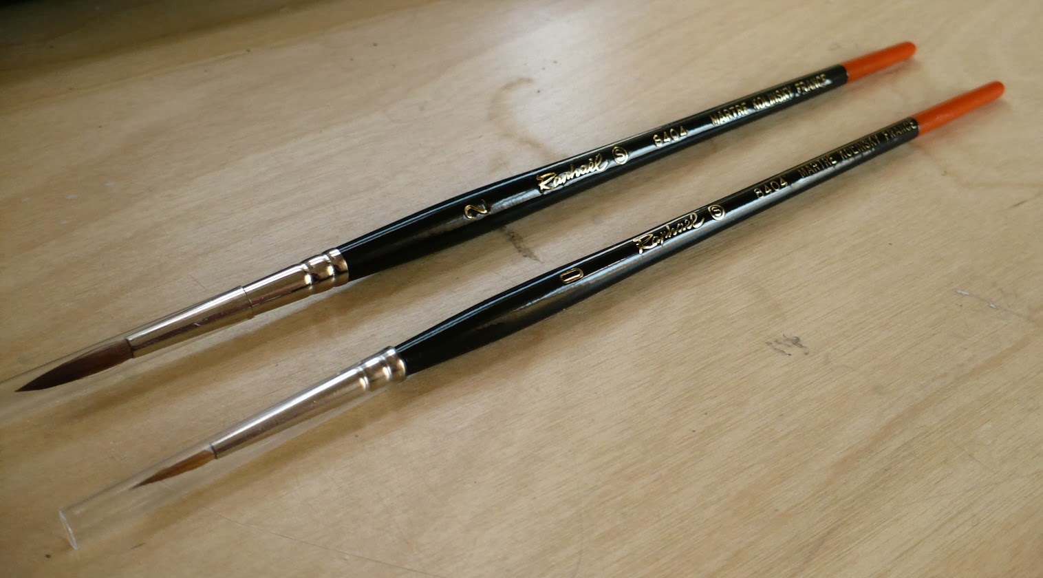 MLBN Finally took the plunge (Raphael 8404 series brushes)