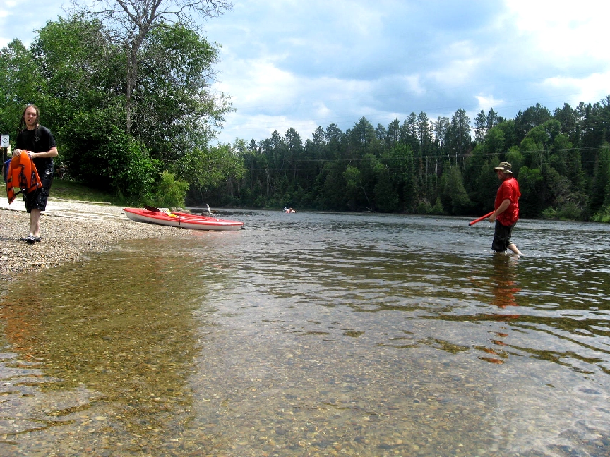 Lakeshore Realty of Presque Isle, Michigan Au Sable River Kayaking