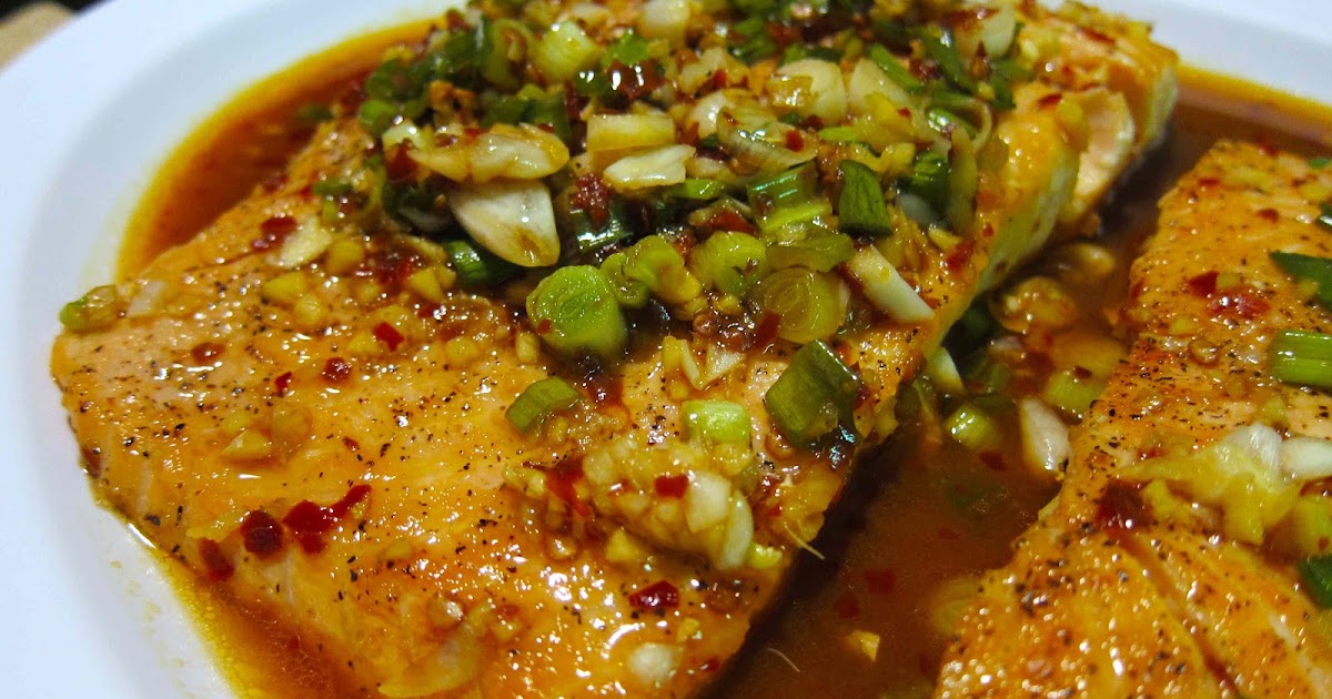 Lau's Kitchen Ginger Garlic Chili Salmon