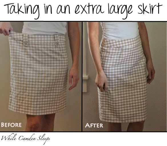alter a skirt