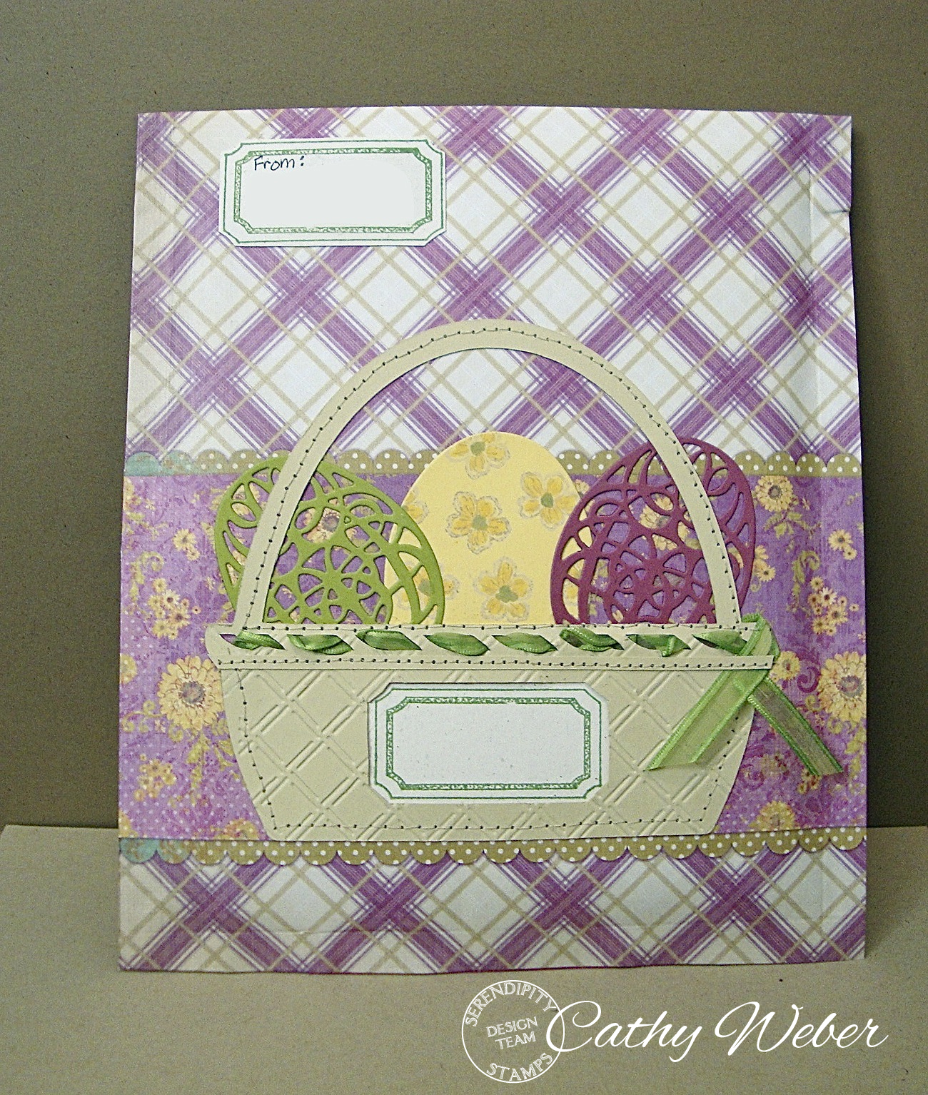 Empty Next Crafter Serendipity Stamps Blog Challenge 7 Envelope Art