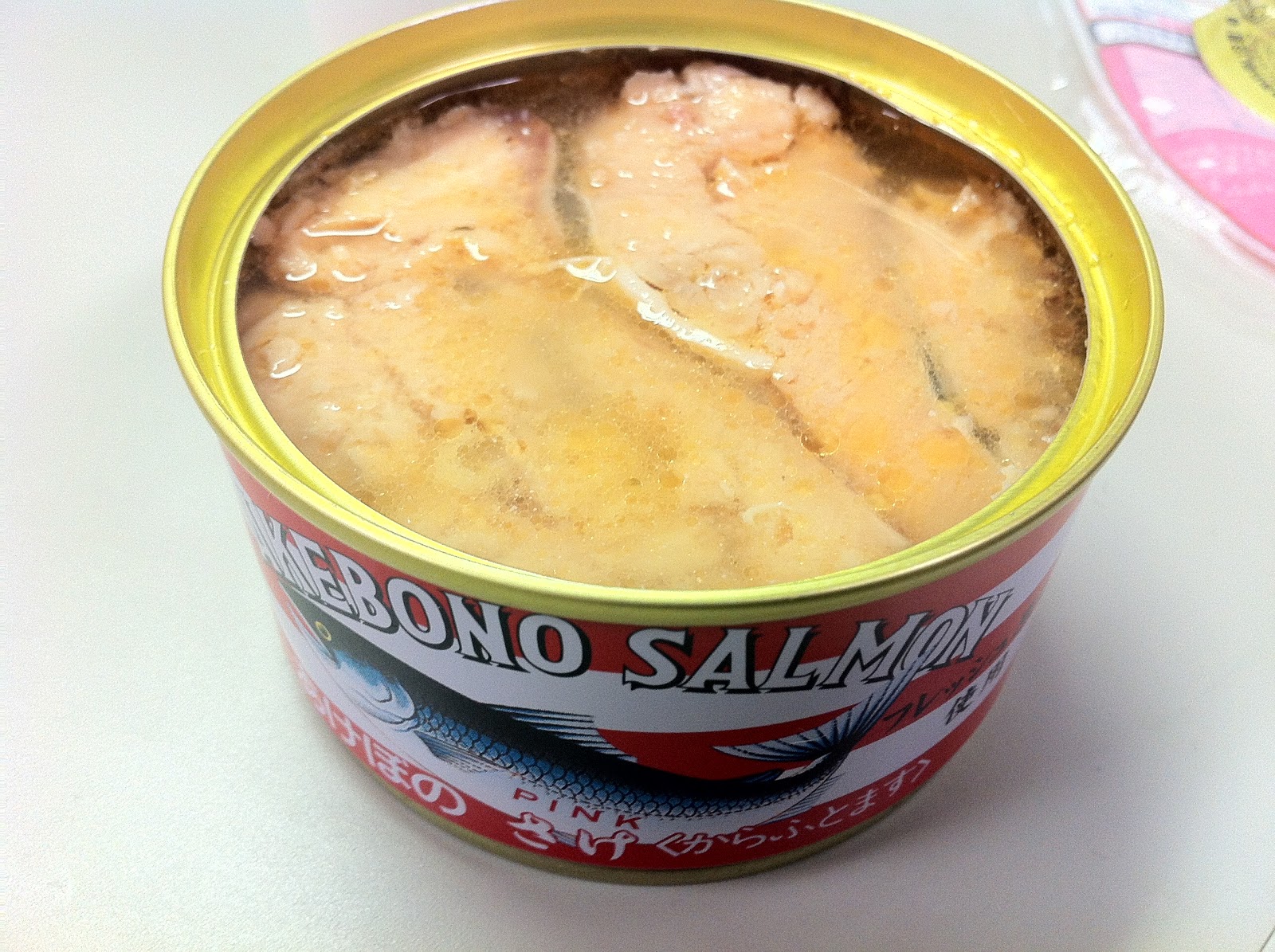 The Japan! Japan! Blog Bento! 259 Canned "Akebono" Pink Salmon