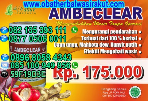 Obat Wasir Mujarab