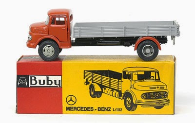 MINI BUBY INDUSTRIA ARGENTINA CAMION MERCEDES BENZ (NUEVO EN CAJA)