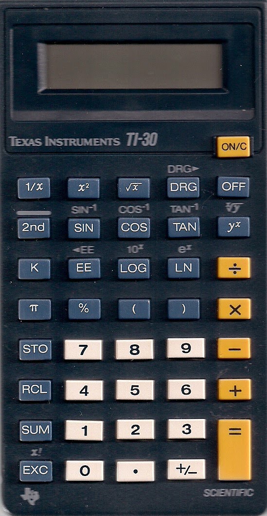 Calculadora Científica TI-30Xa - Texas Instruments Portugal