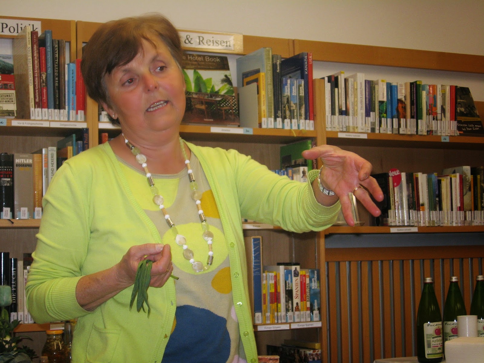 Bibliothek St. Pauls Rückblick Infoabend mit Hildegard Kreiter