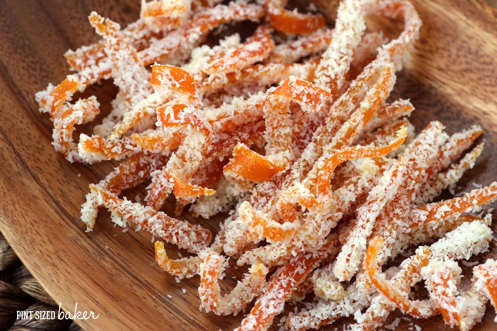 Sugar Free Candied Orange Peel Pint Sized Baker