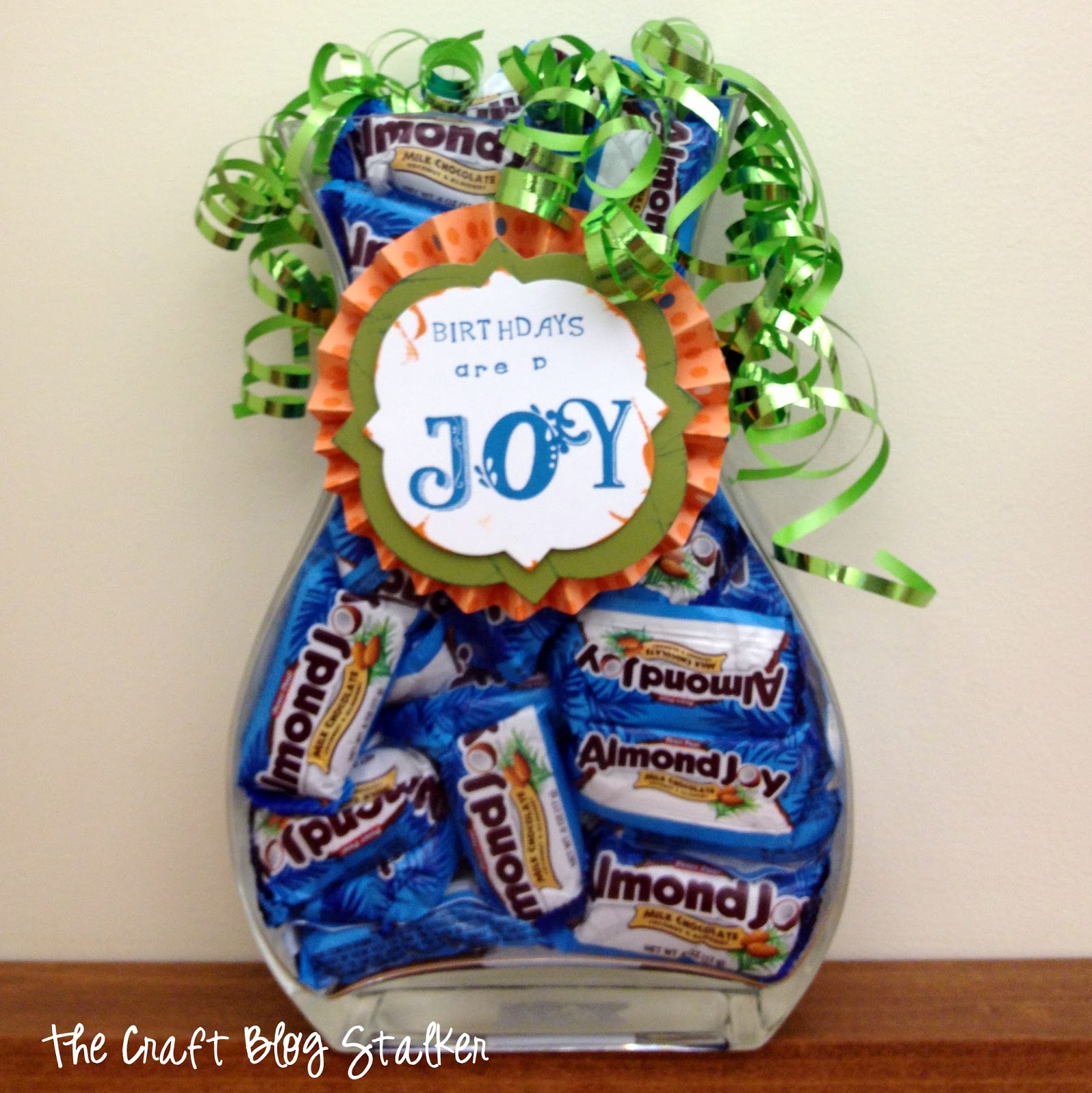 DIY Birthday Candy Jar The Crafty Blog Stalker