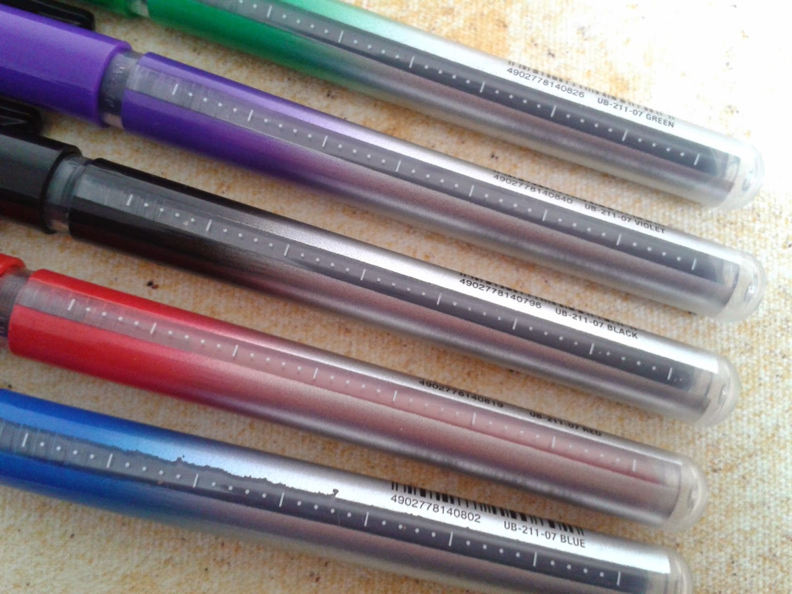 Pen Collection geekery Uniball Insight Liquid Ink Rollerball