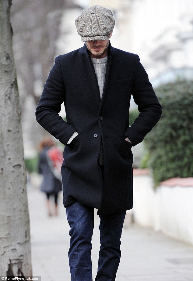 david beckham baker boy hat