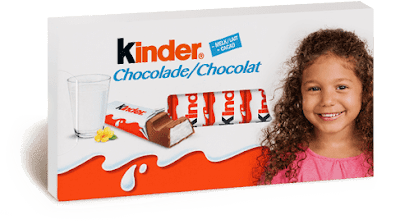 enfant kinder chocolat