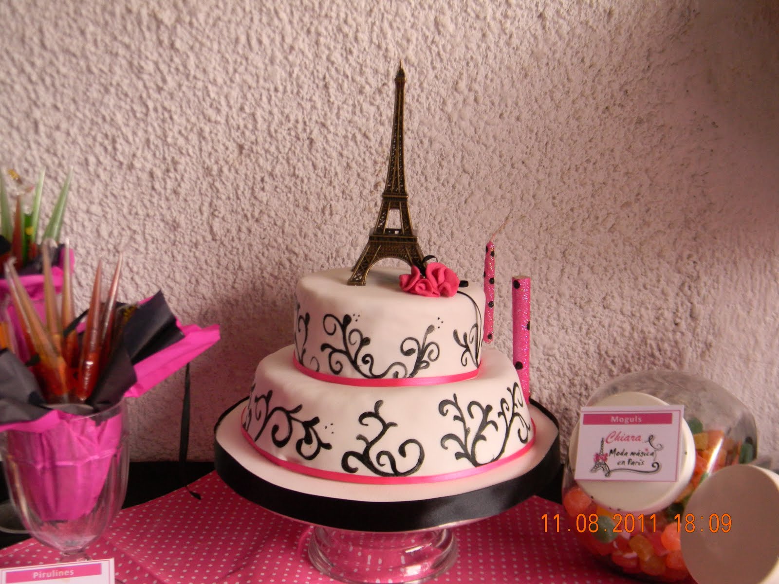 fiesta tematica de barbie moda magica en paris