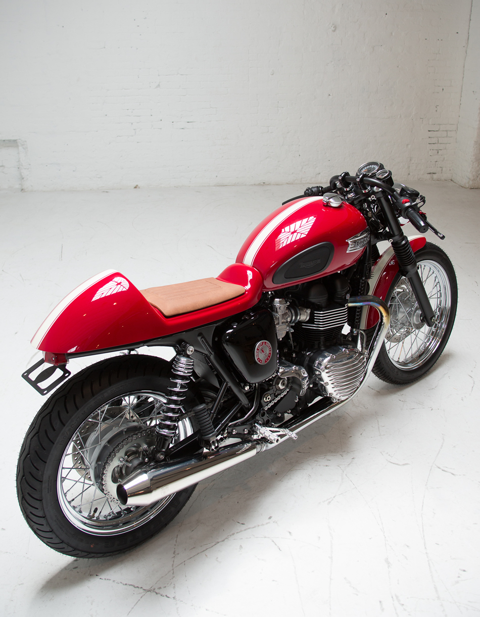 2013 Triumph Bonneville Cafe Racer Give Away - way2speed