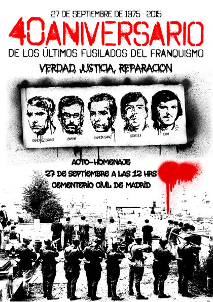 27 septiembre  Homenaje en el cementerio Civil