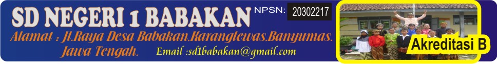 SD NEGERI 1 BABAKAN UPK KR.LEWAS