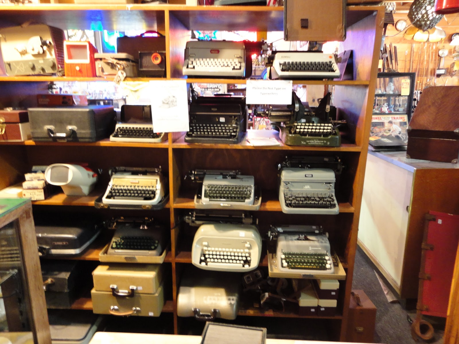 x over it Typewriter sightings / Wal*Mart / Weapons exposure