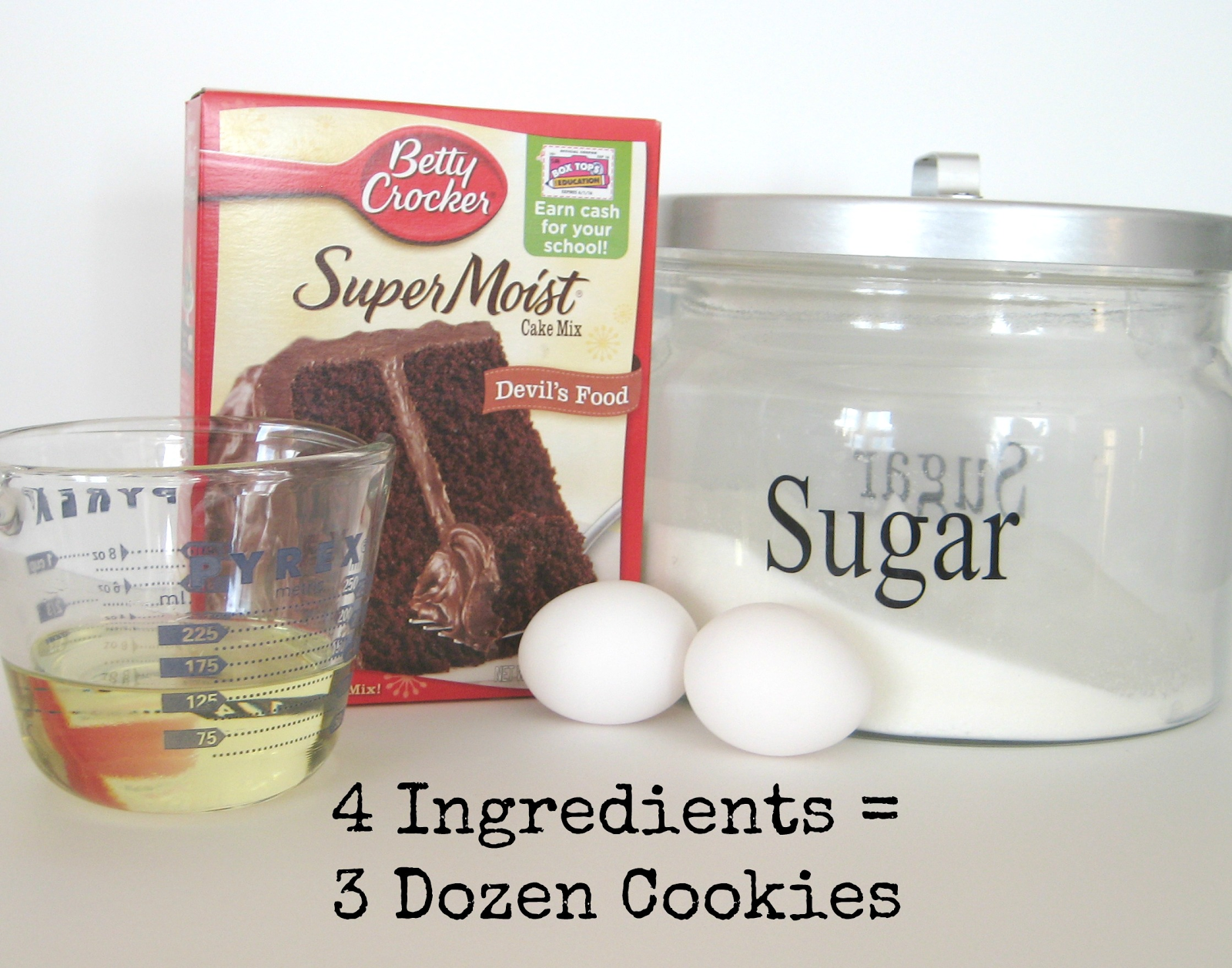 Your Crafty Friend Cake Mix Cookies
