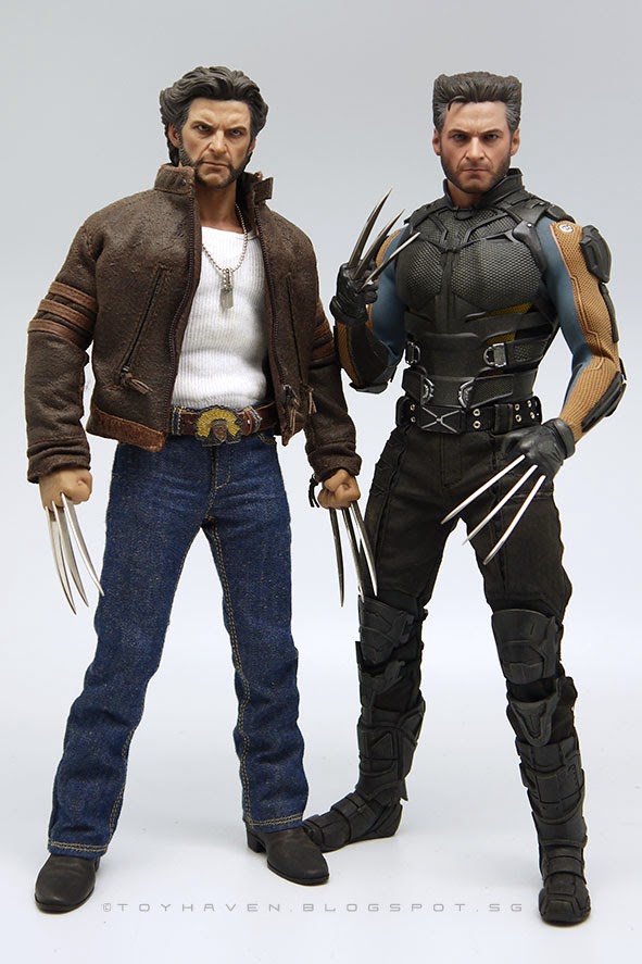Hot 1/12 Scale X-Men The Older Wolverine Head Sculpt Unpainted Fit 6" ML Figure