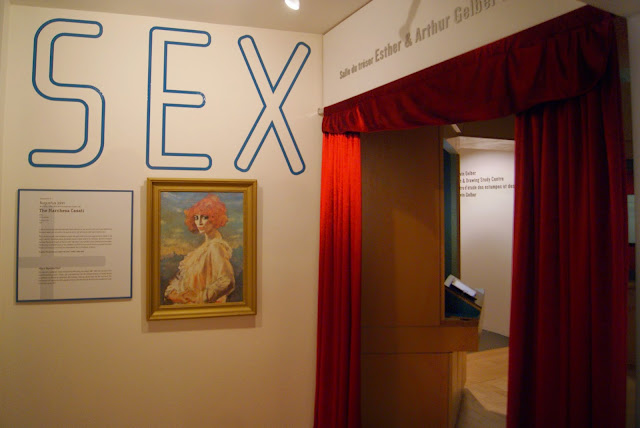 Sex Section from Art as Therapy Exhibit at Art Gallery of Ontario in Toronto, artmatters, culture, paintings, history, Alain de Botton, John Armstrong, history, ontario, Canada, The Purple Scarf, Melanie.Ps