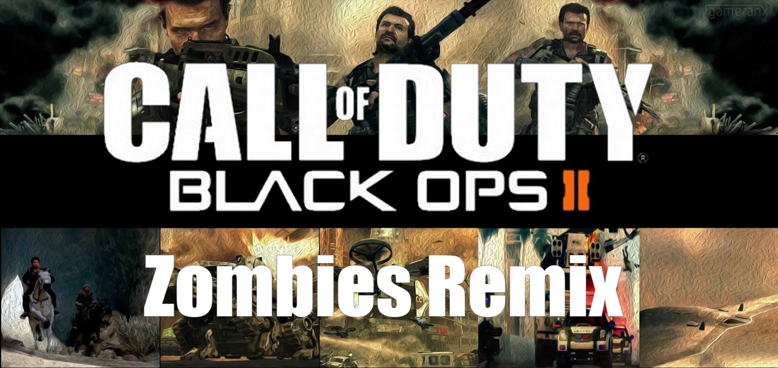 Call Of Duty Black Ops 2 Zombies Remix AIK GAMER