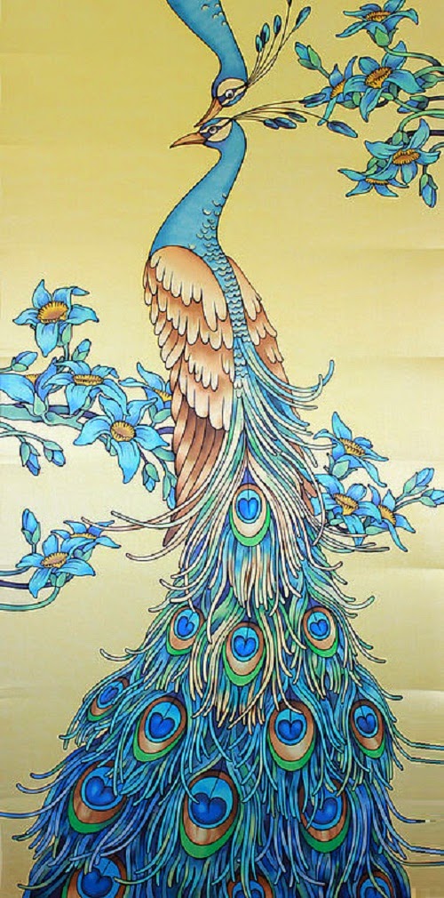 batik with ancient ethno motif by Master SilkSif