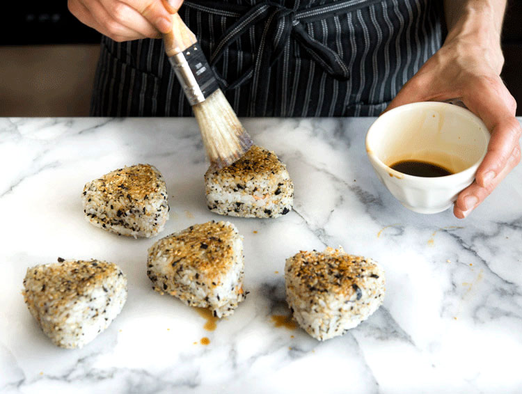Smoked Salmon Onigiri WILD GREENS & SARDINES
