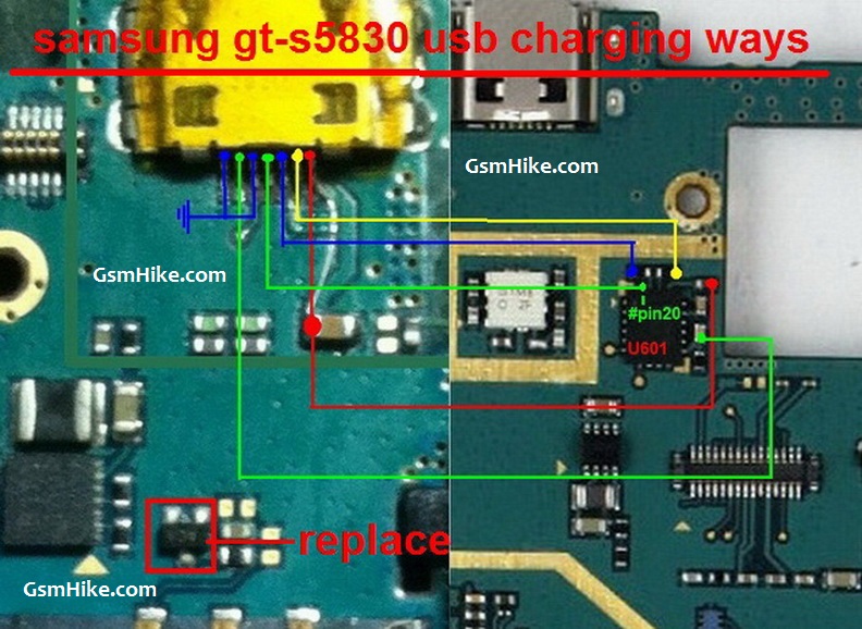 Samsung Galaxy Ace S5830 Charging Ways Solution Problem ...