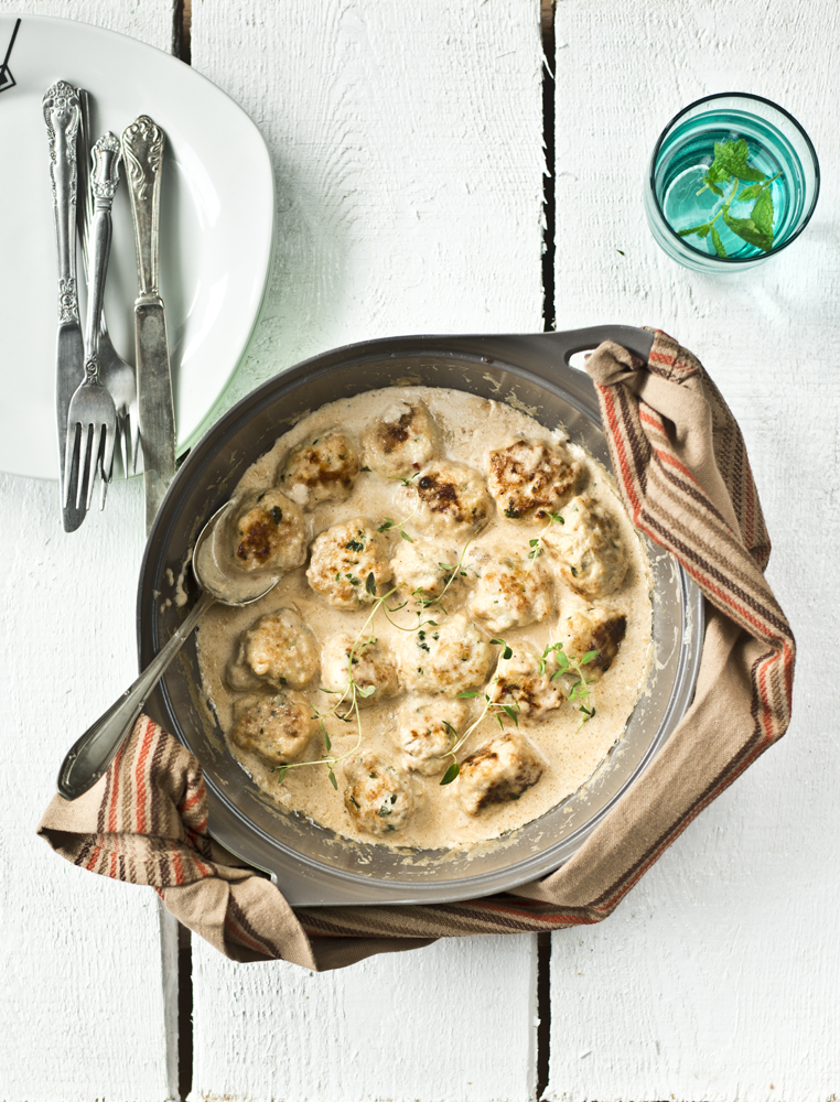 Kuchenne Szaleństwa Klopsiki drobiowe (z indyka) z ziołami i chili w