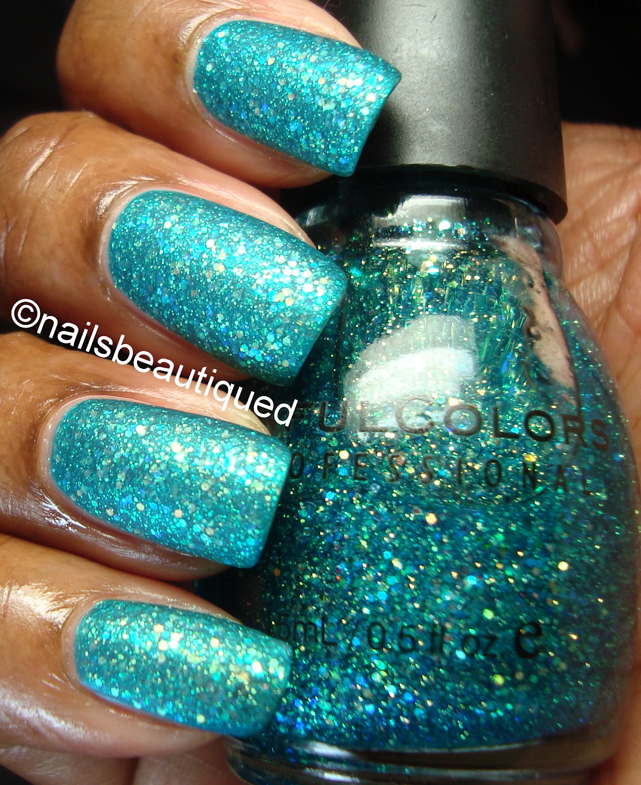 unbitten polish: Teal TuesdaysSinful Colors Nail Junkie