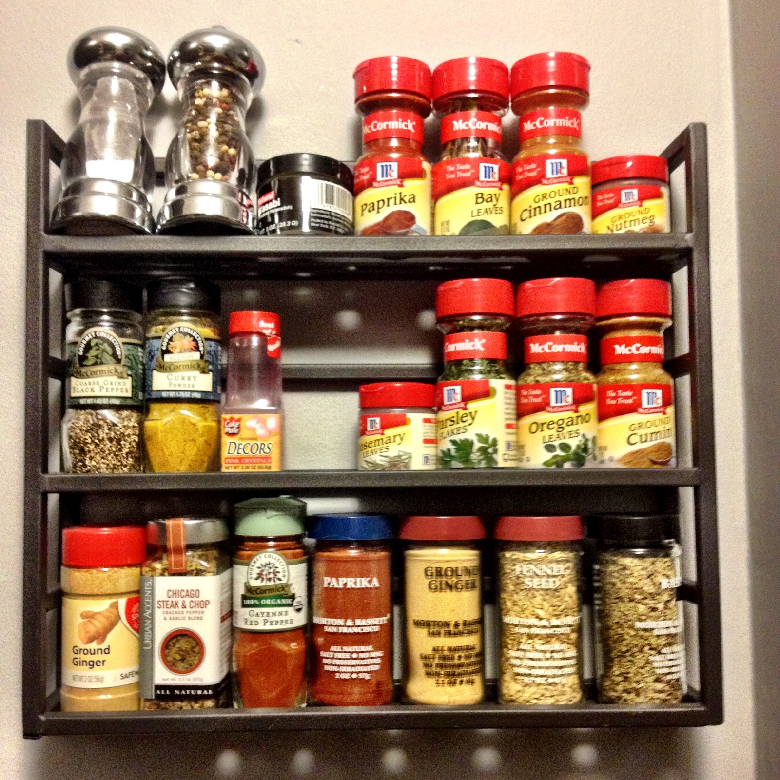 Rediscovering ground. Organize Spice Rack