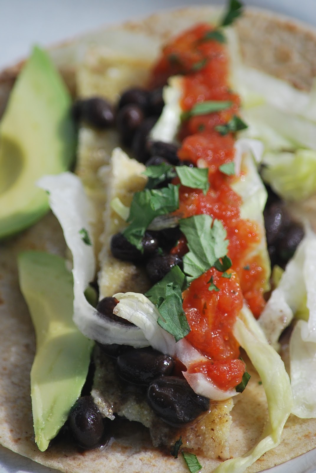 My story in recipes Trout Tacos